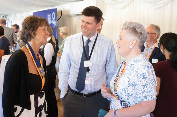 Nichola Ross Martin, HMRC Chief Executive JP Marks and CIOT Chief Executive Helen Whiteman