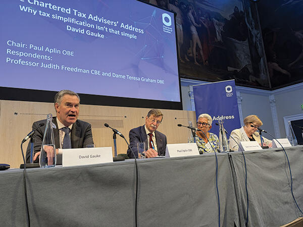 Simplyfing tax: David Gauke puts the issue in the spotlight