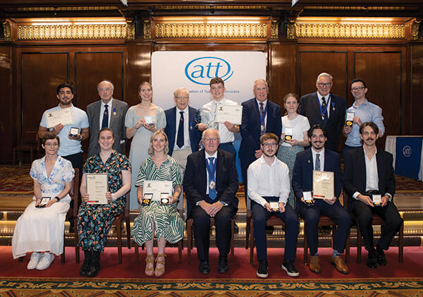 <p>The ceremony was hosted by Graham Batty, then ATT President, and recognised the achievements of those who had successfully completed their ATT qualification journey. Prize winners were presented with medals by a distinguished group of guests, including ATT Past Presidents Frank Collingwood, Peter Gravestock, Simon Groom and Trevor Johnson, together with Matthew Peppitt, Master of the Worshipful Company of Tax Advisers.</p> <p>The annual ceremony provides an opportunity for new members, prize winners and 