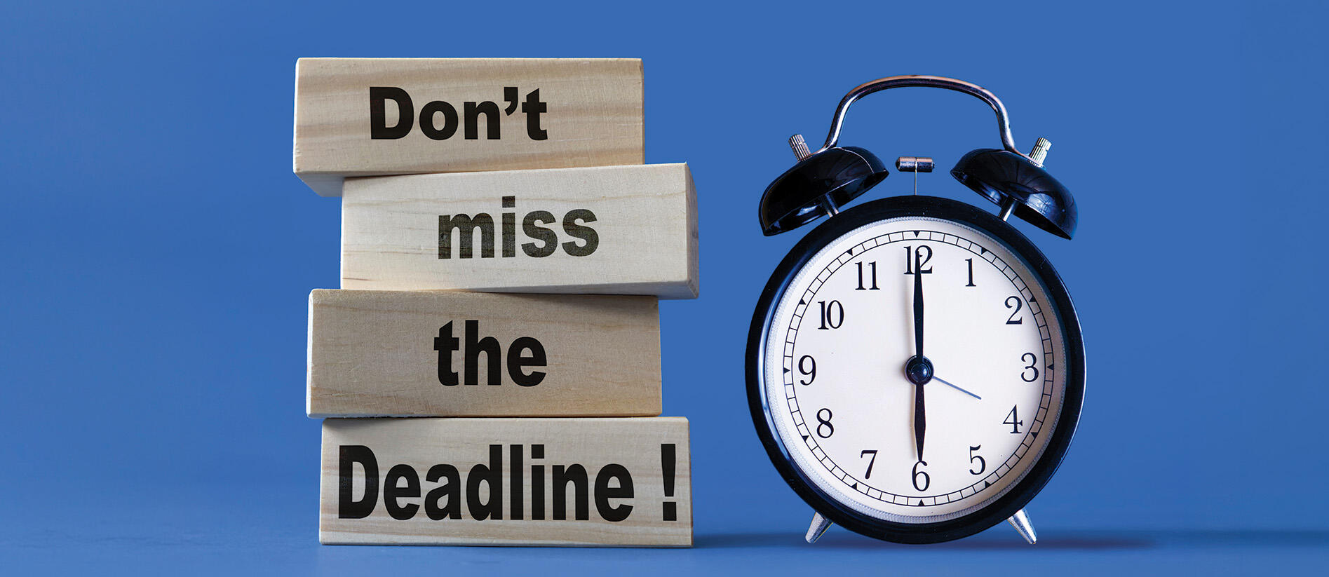 Time management: meeting deadlines before they become urgent