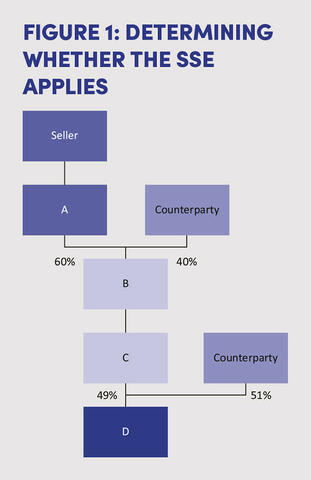 Figure 1: Determining whether the SSE applies